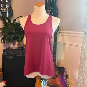 Medium Maroon Fabletics Racerback Tank